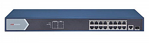 מתג תקשורת לא מנוהל דגם HIKIVISION 16-PORT POE DS-3E0518P-E מתג תקשורת לא מנוהל דגם HIKIVISION 16-PORT POE DS-3E0518P-E