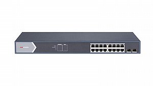 מתג תקשורת מנוהל בענן דגם HIKIVISION 16-PORT POE DS-3E1518P-SI מתג תקשורת מנוהל בענן דגם HIKIVISION 16-PORT POE DS-3E1518P-SI