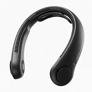 מאוורר צוואר נייד JISULIFE דגם NECK FAN LIFE 4 USB צבע שחור מאוורר צוואר נייד JISULIFE דגם NECK FAN LIFE 4 USB צבע שחור