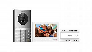 קיט אינטרקום וידאו חכמה דו גידי Hikvision DS-KIS706EY 2-Wire HD