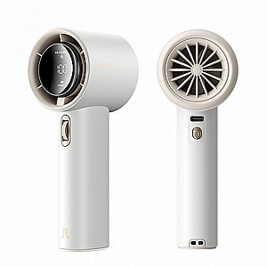 מאוורר נייד USB JISULIFE דגם PRO1 צבע לבן מאוורר נייד USB JISULIFE דגם PRO1 צבע לבן
