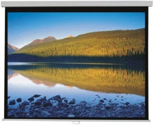 מסך הקרנה ידני קפיצי 152X152 ס"מ M152 SinoScreen